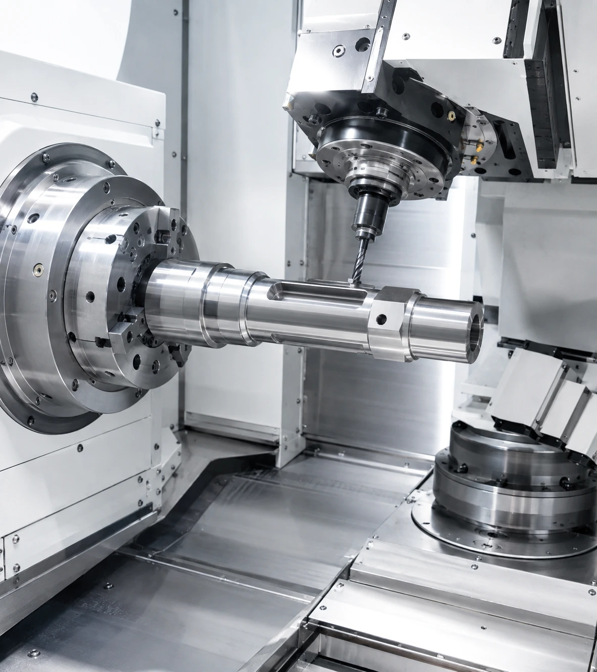 Токарно-фрезерний центр HAAS ST-15Y з віссю Y та приводним інструментом