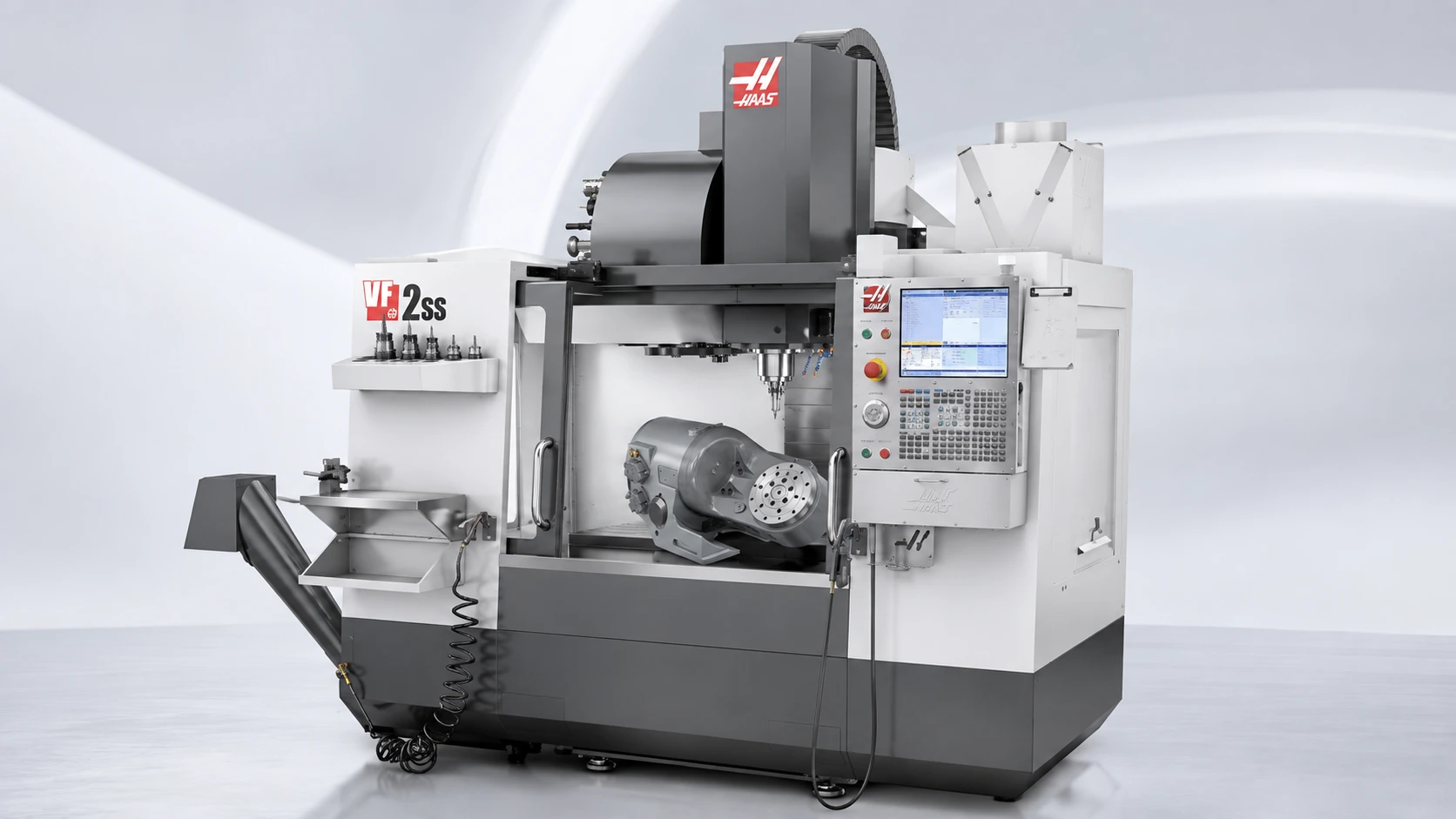 Фрезерний центр HAAS VF-2SS з поворотно-нахильним столом TRT160